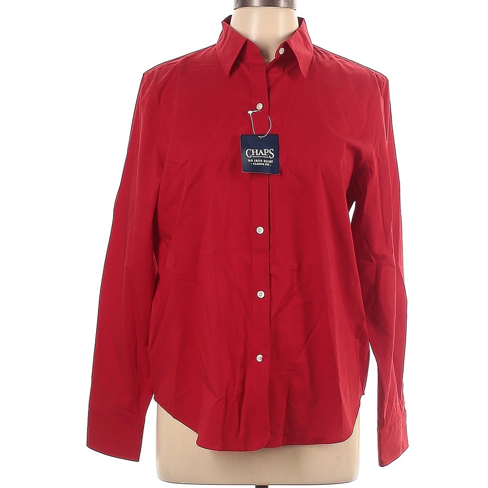 NWOT Chaps Button Down Blouse size XS